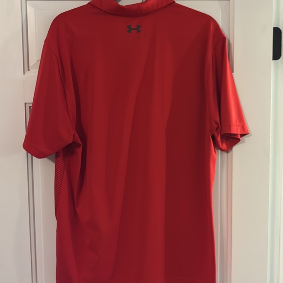 Under Armour Men's Red Polo Shirt - Picture 4 of 4